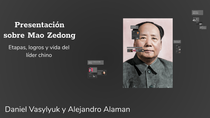 Presentación sobre Mao Zedong by Lourdes Mograo on Prezi