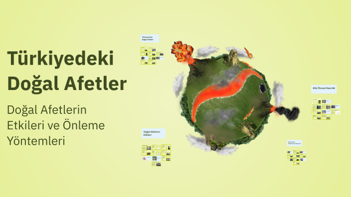 Türkiyedeki Doğal Afetler by Muhammed İnci on Prezi