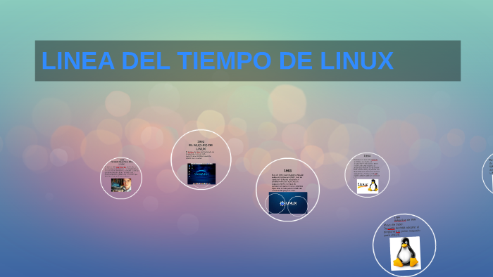 LINEA DEL TIEMPO DE LINUX by oscar andres flores valdez on Prezi