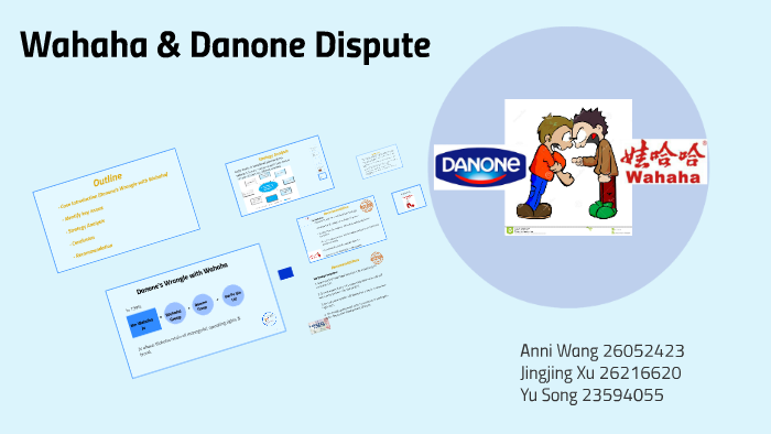 wahaha danone case study