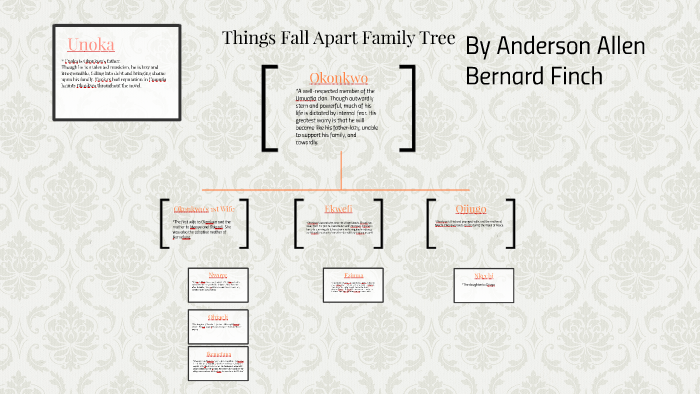 things fall apart family tree