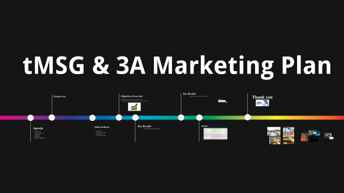 tMSG & 3A Marketing Plan by Jennifer Boktor on Prezi