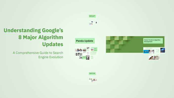 Understanding Google’s 8 Major Algorithm Updates by hanzala ateeq on Prezi