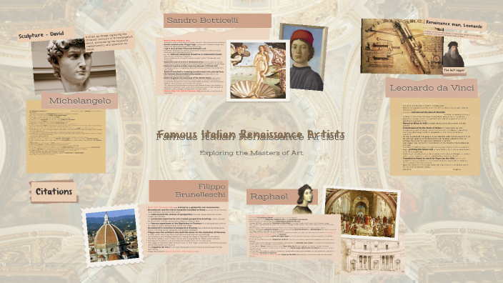 Italian Renaissance Artists by Annie Zou on Prezi