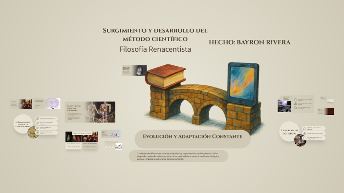 Surgimiento y desarrollo del método científico by Bayron Rivera on Prezi