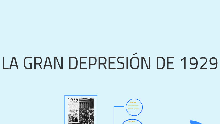 LA GRAN DEPRESIÓN DE 1929 by ARACELI SABATÉ CALATAYUD on Prezi