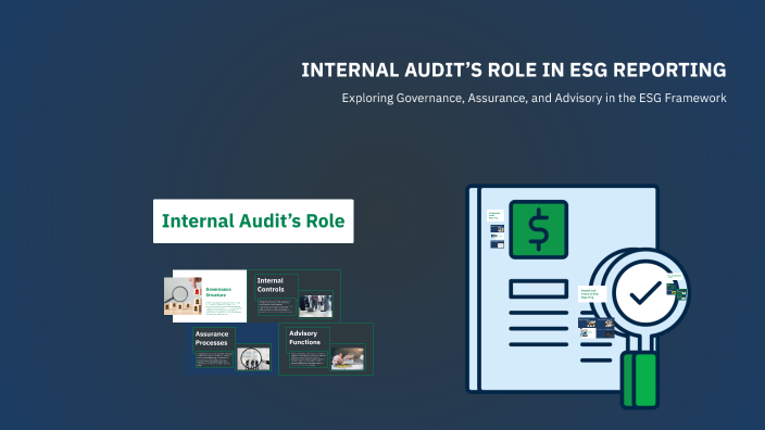 INTERNAL AUDIT’S ROLE IN ESG REPORTING by Taufiqi Agmalina on Prezi