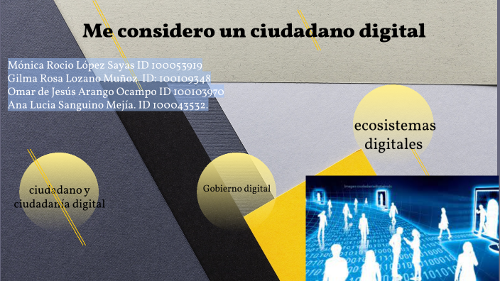 Me considero un ciudadano digital by monica lopez on Prezi