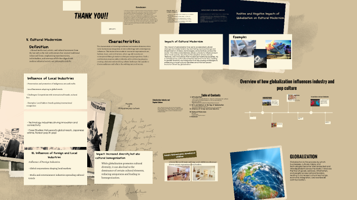 Globalization: Industry and Popular Culture by Krisha R on Prezi