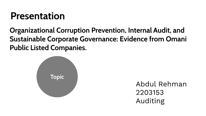 Auditing ppt by abdul rehman on Prezi