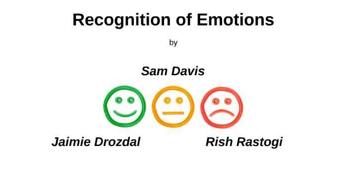 recognition of emotions thesis