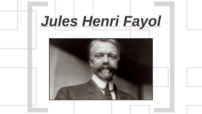 Jules Henri Fayol by Julia Stedile