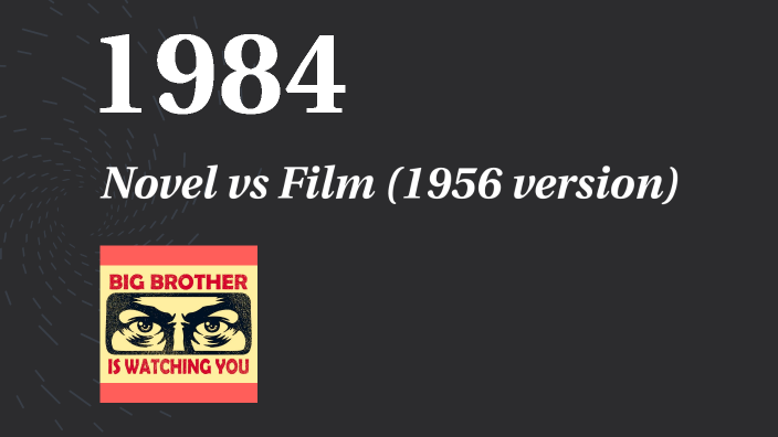 1984 book vs movie essay