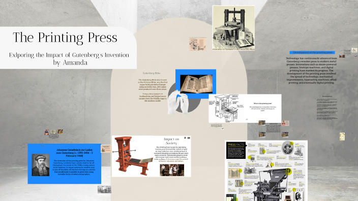 The Printing Press by Amanda McLean on Prezi
