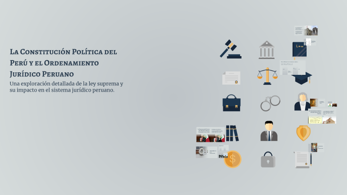 La Constitución Política del Perú y el Ordenamiento Jurídico Peruano by ...