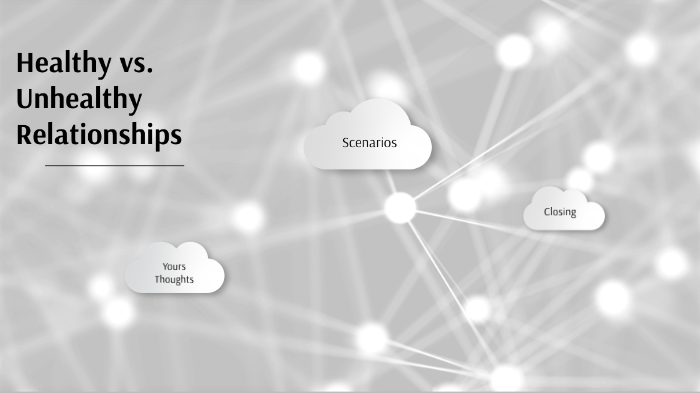 Healthy vs. Unhealthy Relationships by Bethany Ball on Prezi