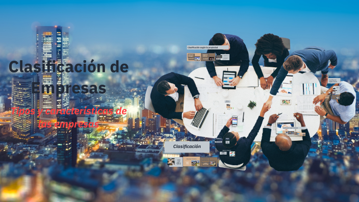Clasificación de Empresas by LEC LIZETH Vera on Prezi