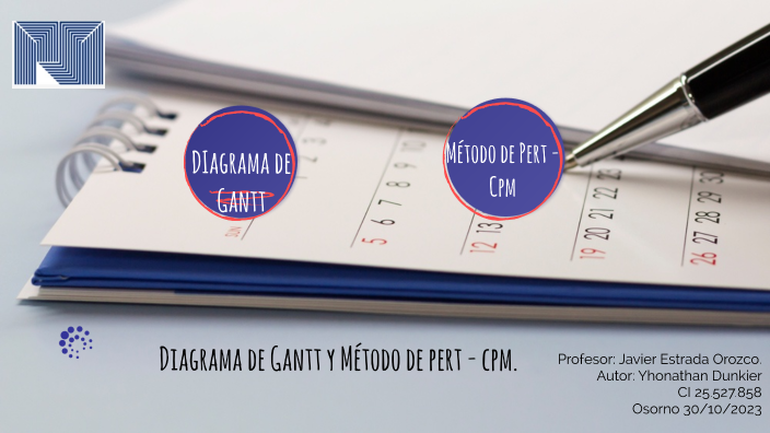 Diagrama de Gantt y método de pert-cpm by yhonathan dunkier on Prezi