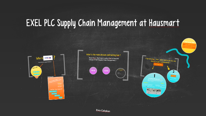 exel plc supply chain management at haus mart