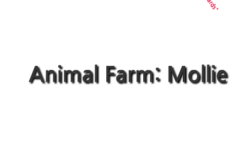 farm animal mollie character