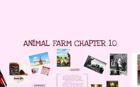 animal farm chapter 10 by burcu ince