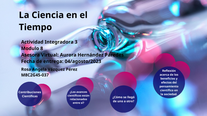 La Ciencia en el Tiempo by Rosa Angela Vazquez Perez on Prezi