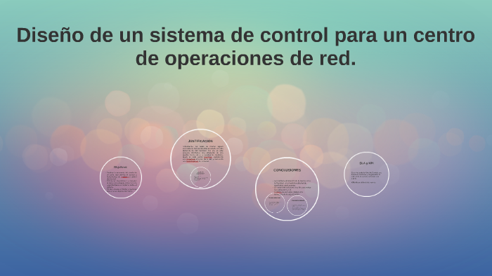 Diseño de un sistema de control para un centro de operacione by