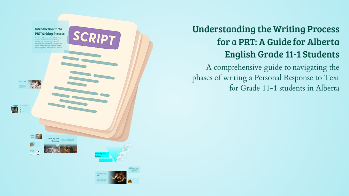 Prt Writing Examples Understanding the Writing Process for a PRT: A Guide for Alberta ...