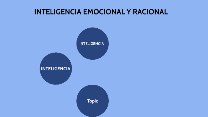 Inteligencia Emocional Y Racional By MIGUEL FLORES