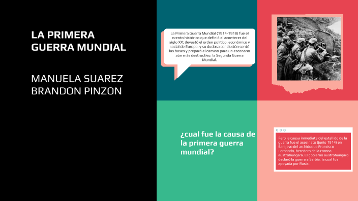 la primera guerra mundial by brandon pinzon on Prezi