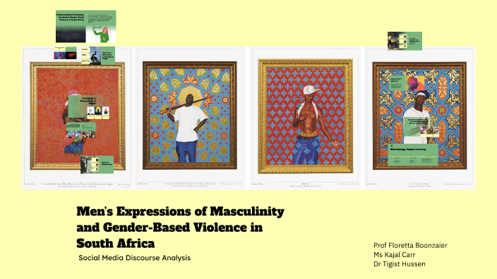 Men’s Expressions of Masculinity and Gender-Based Violence in South ...