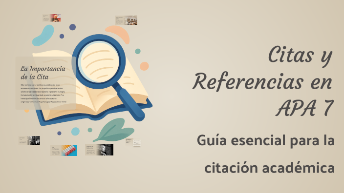 Citas y Referencias en APA 7 by Montserrat Silverio on Prezi
