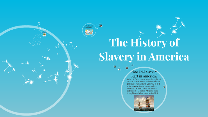 The History of Slavery in America by Tanya Hooper on Prezi