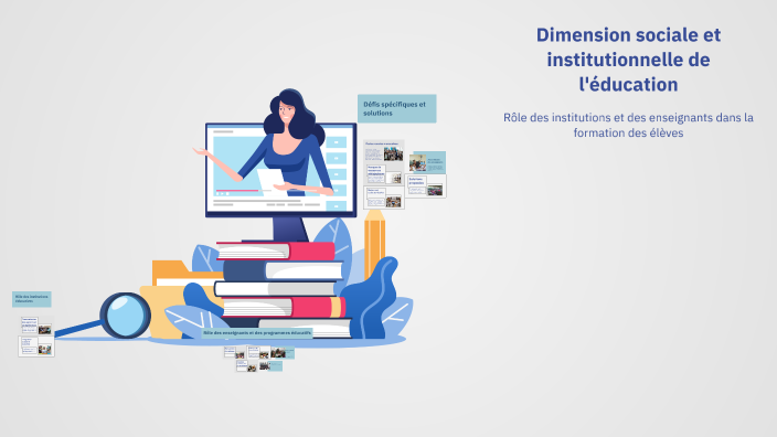 Dimension sociale et institutionnelle de l'éducation by Maryem Boudarqa ...