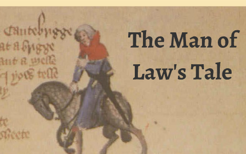 the canterbury tales the man of law