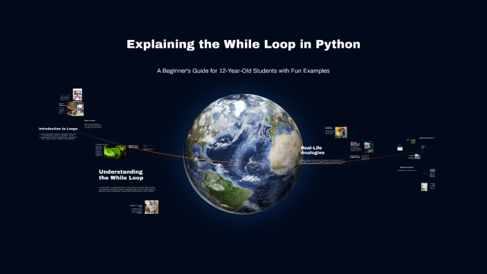Explaining the While Loop in Python by Ion Leu on Prezi