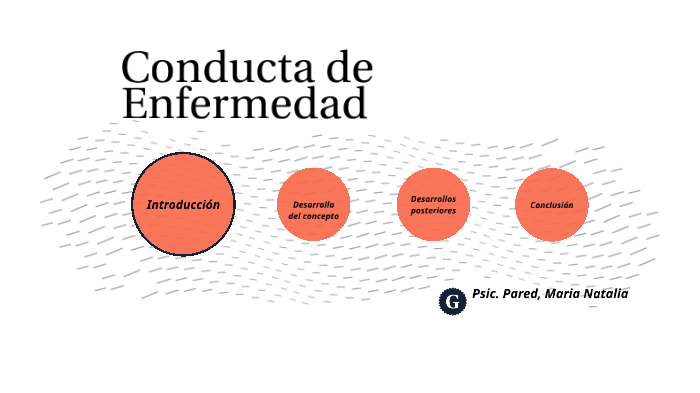 Conducta de Enfermedad by Maria Natalia Pared on Prezi