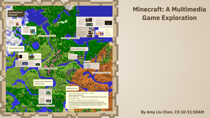 Minecraft: A Multimedia Game Exploration by Amy Liu Chen on Prezi