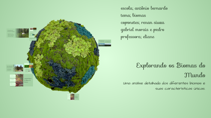 Explorando os Biomas do Mundo by luciano souza de lima sousa de lima on ...