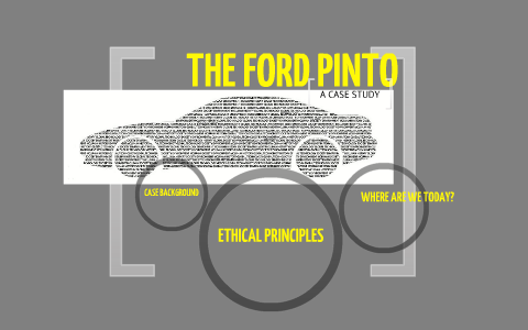 ford pinto case study report