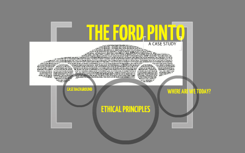 ford pinto case study