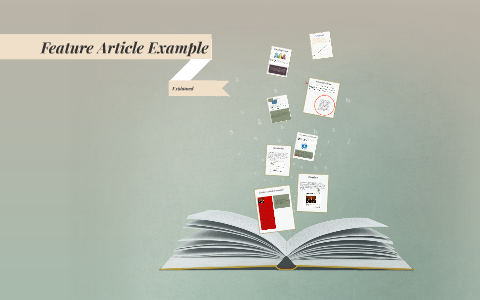 Feature Article Example by Rebecca Calder on Prezi