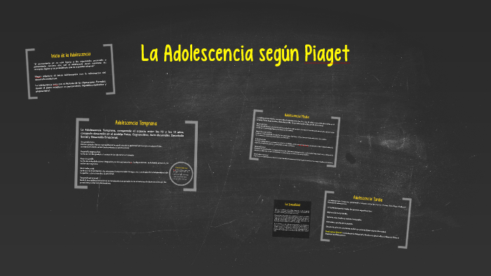 La Adolescencia seg n Piaget by Laura Martinez on Prezi