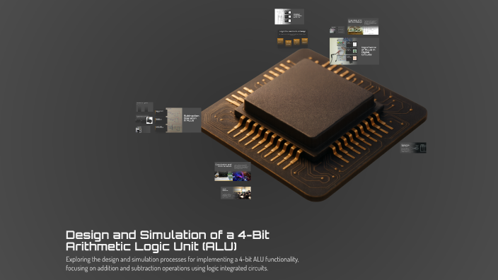 Design and Simulation of a 4-Bit Arithmetic Logic Unit (ALU) by Ahmed ...