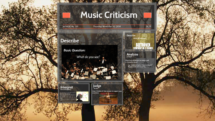 music criticism websites