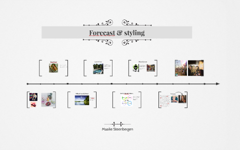 Forecast and styling by Maaike Steenbergen on Prezi