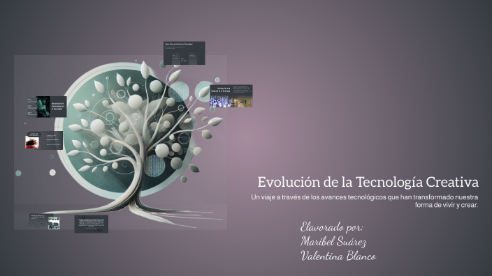 Evolución de la Tecnología Creativa by Maribel Suarez on Prezi