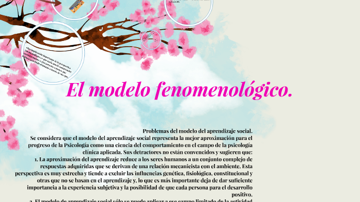 El modelo fenomenológico. by Eliizhabeth Joaquin Dominguez on Prezi Next