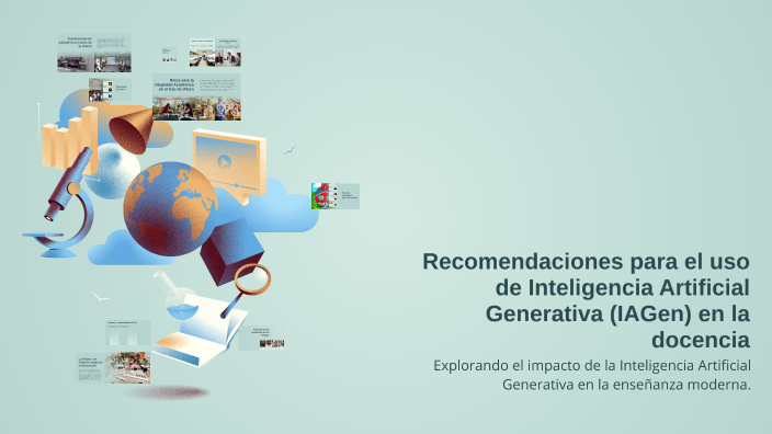 Recomendaciones para el uso de Inteligencia Artificial Generativa ...