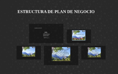 ESTRUCTURA DE PLAN DE NEGOCIO by oscar fidel oviedo corredor on Prezi
